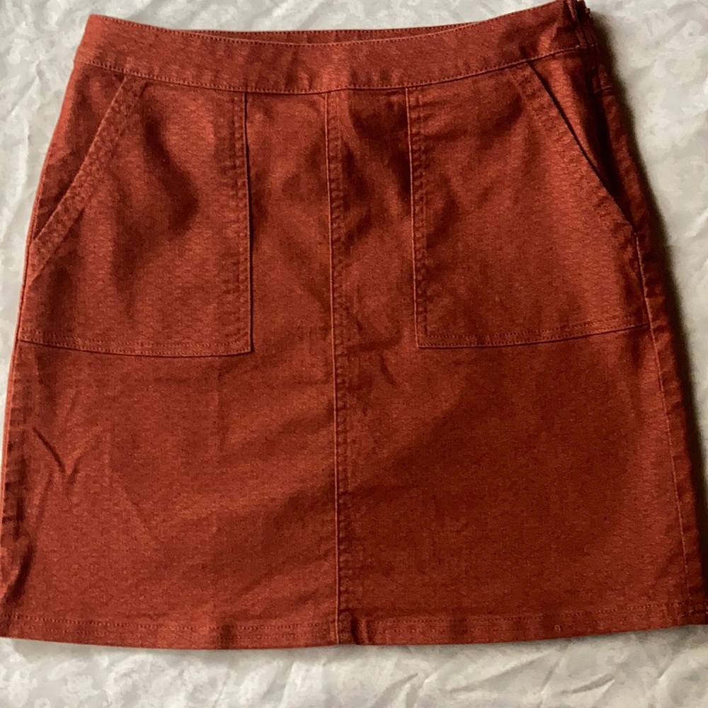 Prana Burnt Orange Skirt - small